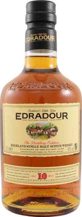 Edradour Single Malt 10 Years 40% EW 6 x 70cl