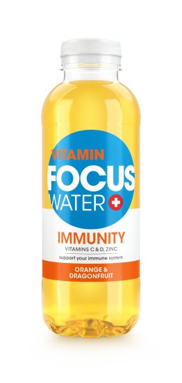 FOCUSWATER Orange + Dragonfruit EW4x6x50cl