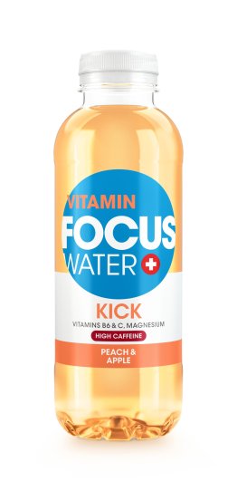 FOCUSWATER Pfirsich & Apfel EW4x6x50cl