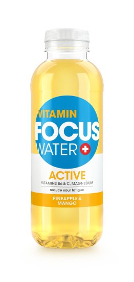 FOCUSWATER Pineapple & Mango EW4x6x50cl