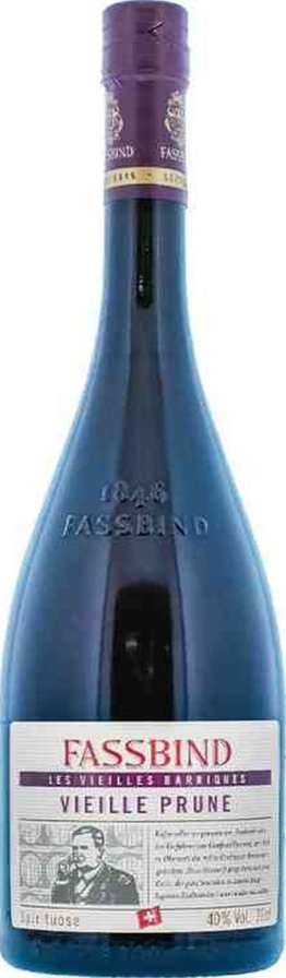 Fassbind Vieille Barrique Prune 40% EW 6 x 70cl