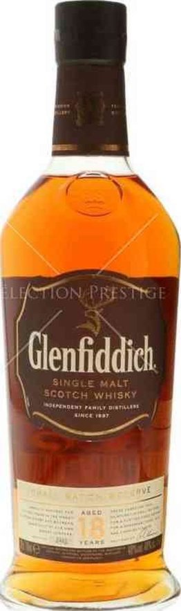 Glenfiddich Single Malt 18 Years 40% EW 6 x 70cl