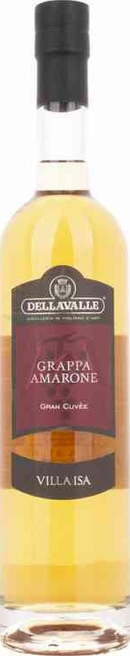 Grappa Dellavalle Villa Isa Amarone 42% EW 6 x 70cl