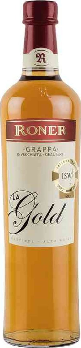 Grappa Roner Oro 40% EW 6 x 70cl