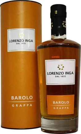 Grappa di Barolo Lorenzo Inga 40% Flasche 50cl