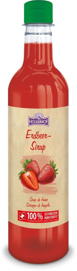 Holderhof Erdbeersirup 100% EW 6 x 50cl