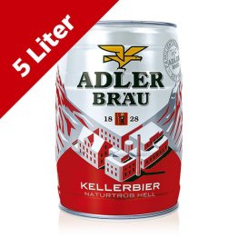 Kellerbier Hell Partydose 5 Lt. EW Partydose 5 Lt.