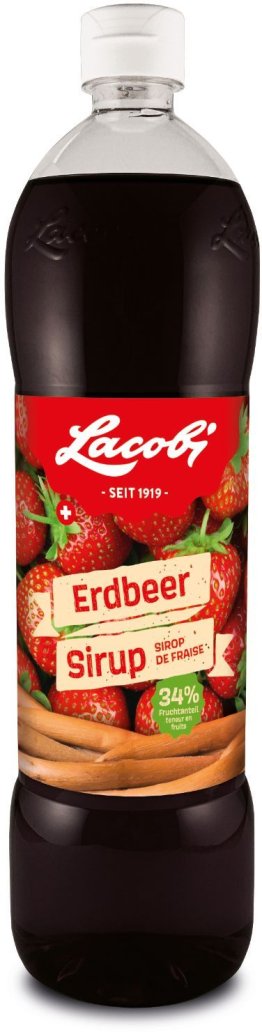 Lacobi Erdbeer Sirup EW 6 x 100cl