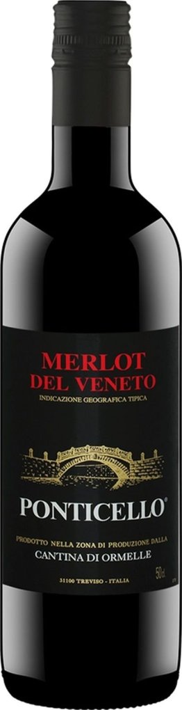 Merlot Ponticello del Veneto MW 15 x 50cl