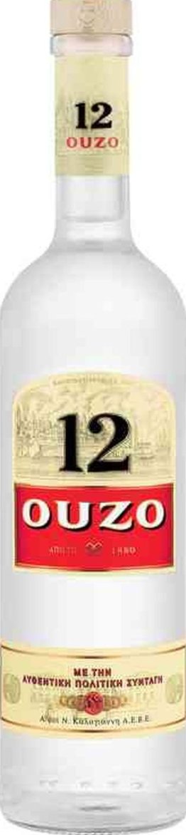 Ouzo 12 EW 6 x 70cl