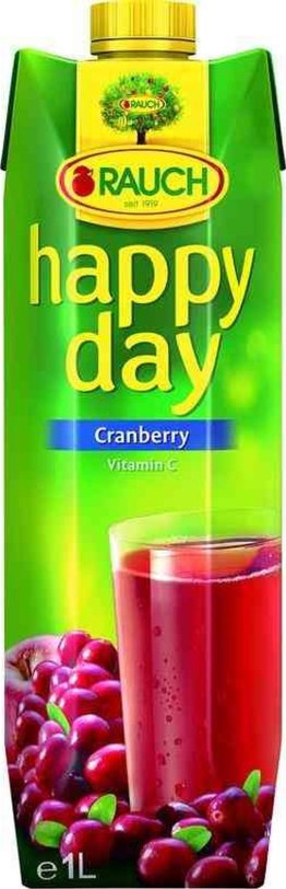 Rauch Happy Day Cranberrysaft EW 12 x 100cl