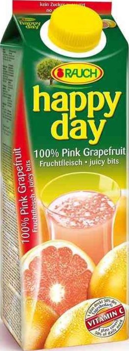 Rauch Happy Day Grapefruitsaft EW 12 x 100cl