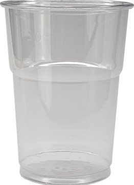 4 dl Adler Bräu Plastikbecher mit Logo EW 50-Pack