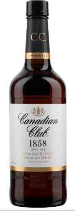 Canadian Club Canadian Whisky 40% EW 6 x 70cl