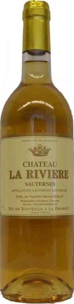Chateau La Rivière Sauternes AC EW 6 x 75cl