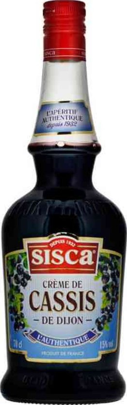 Creme de Cassis Sisca 16% EW 6 x 70cl