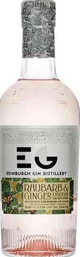 Edinburgh Rhubarb & Ginger Liqueur Gin 20% EW 6 x 50cl