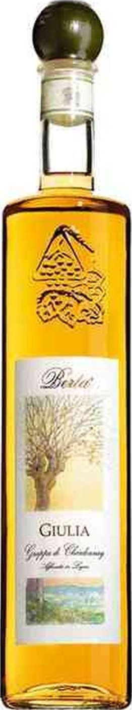 Grappa Berta Giulia di Chardonnay 40% EW 6 x 70cl