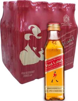 Johnnie Walker Red Label PET 40% EW 12 x 5cl