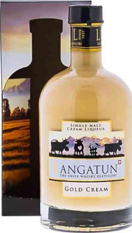 Langatun Gold Cream Whisky Likör 18% EW 6 x 50cl
