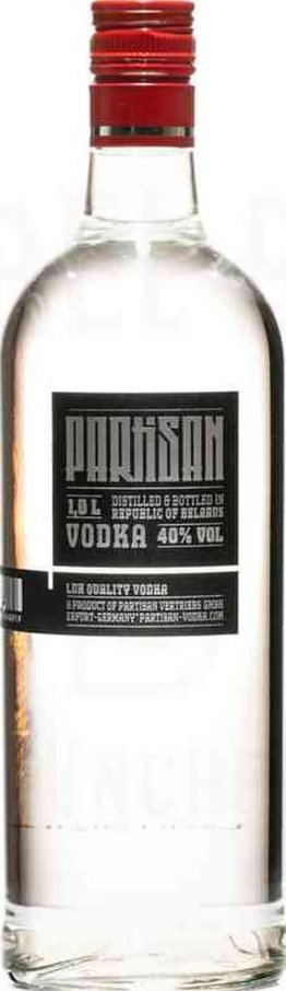 Partisan Vodka 40% EW 6 x 100cl