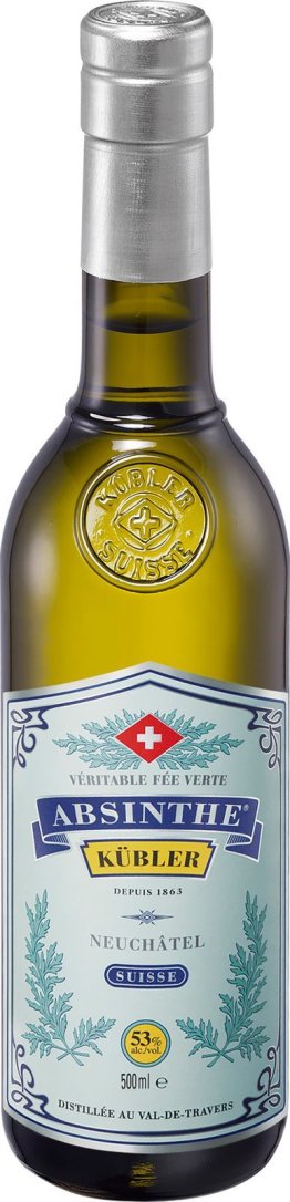 Absinthe Kübler 53% EW 12 x 50cl