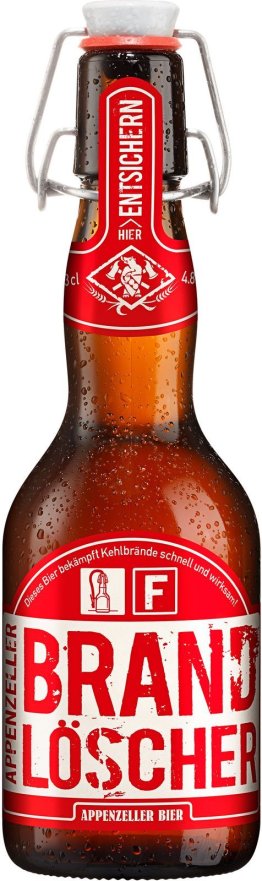 Appenzeller Bier BrandLöscher Bügel MW 20 x 33cl