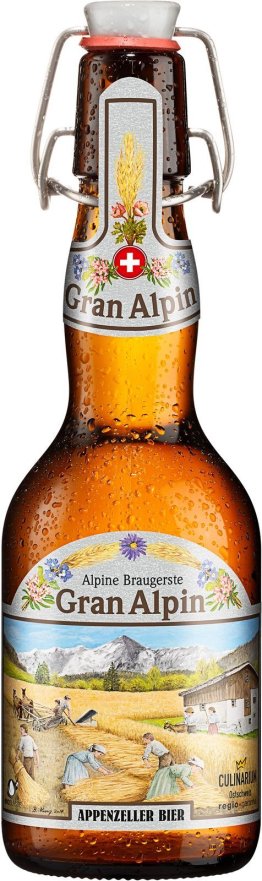 Appenzeller Bier Gran Alpin Bier Bügel MW 20 x 33cl