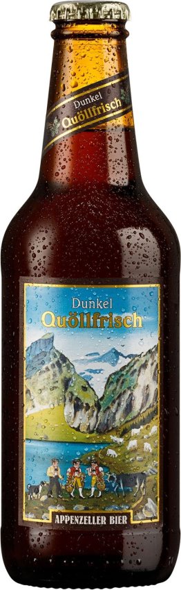 Appenzeller Bier Quöllfrisch dunkel EW 4x6x33cl