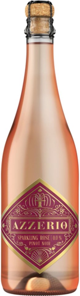 Azzerio Sparkling Rosé 0.0% EW 6 x 75cl
