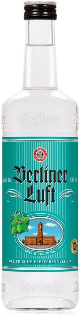 Berliner Luft - Pfefferminzlikör 18% EW 6 x 70cl