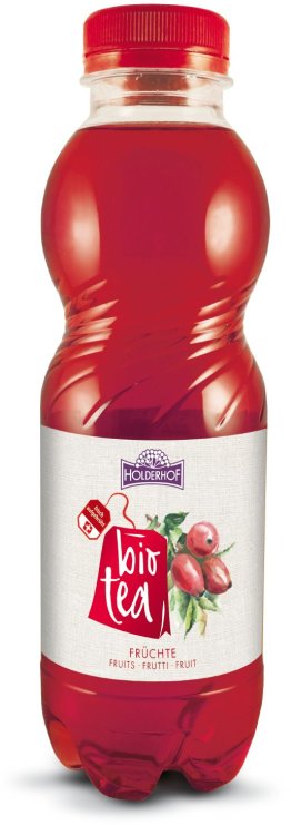 Holderhof Tea Früchte Bio PET EW 12 x 50cl