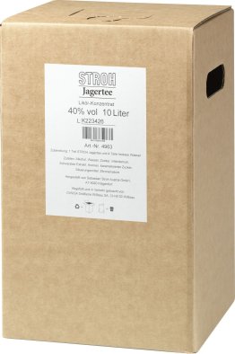 Jagertee Punsch 44% EW 10 Lt. Bag Box