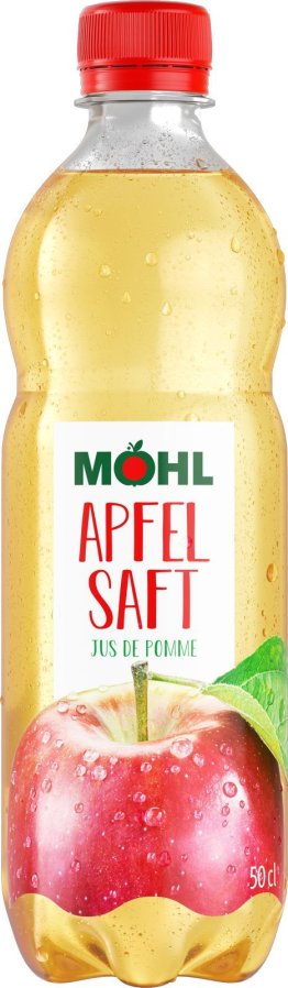 Möhl Apfelsaft hell PET EW 4x6x50cl