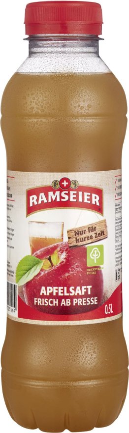 Ramseier Apfelsaft frisch ab Presse vom Hochstamm EW 6 x 50cl