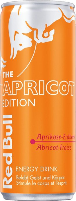 Red Bull The Apricot Edition - Aprikose & Erdbeeren Dose EW 24 x 25cl