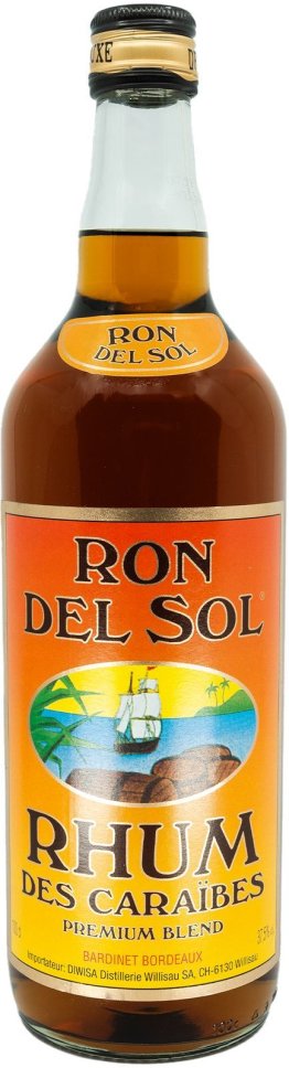 Rum Ron del Sol braun EW 6 x 100cl