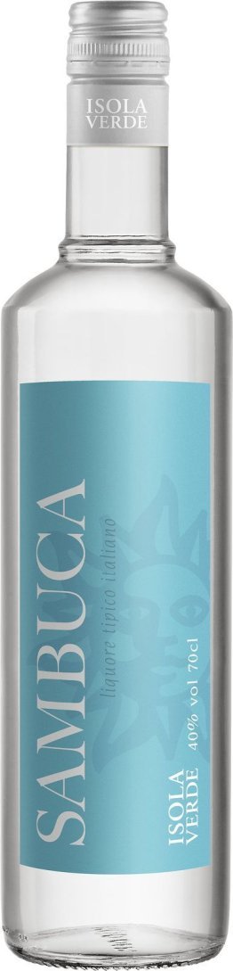 Sambuca Isola Verde Anislikör 40% EW 6 x 70cl