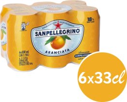 San Pellegrino Aranciata Amara Dose EW 6 x 33cl