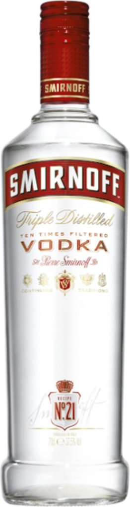 Smirnoff Vodka 37.5% EW 6 x 70cl