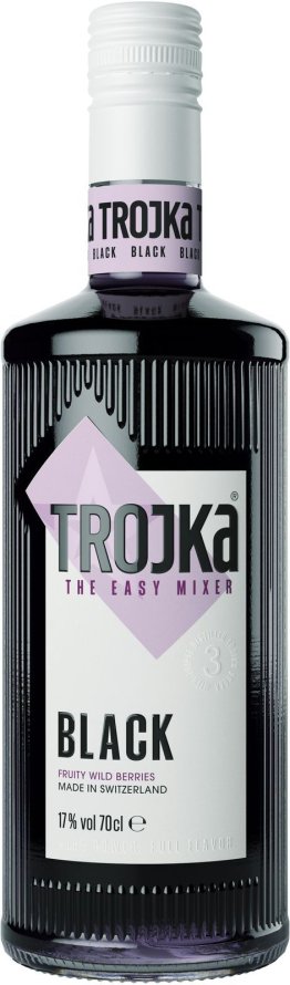 Trojka Vodka BLACK 17% EW 6 x 70cl