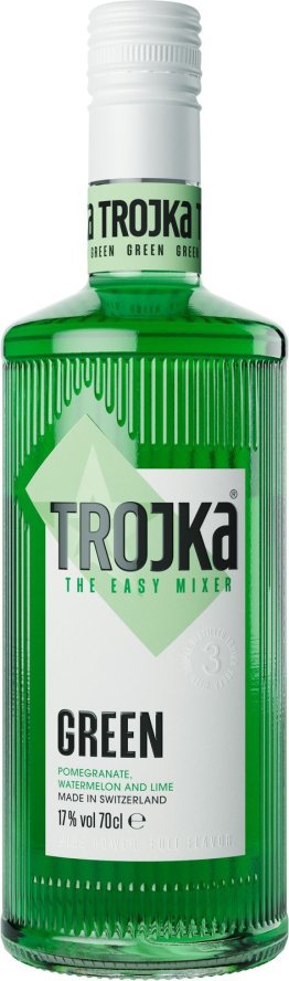 Trojka Vodka GREEN 17% EW 6 x 70cl