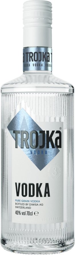 Trojka Vodka PURE GRAIN 40% EW 6 x 70cl
