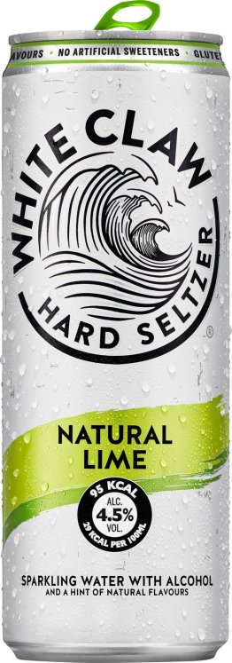 White Claw Natural Lime 4.5% Dose EW 12 x 33cl