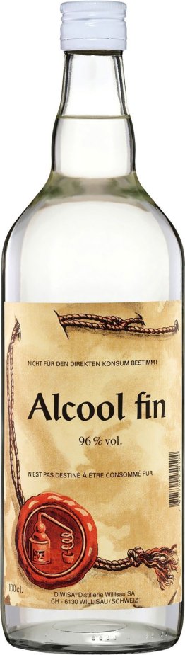Alcool Fin Feinsprit 96% EW 6 x 100cl