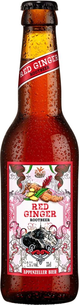 Appenzeller Bier Red Ginger Rootbeer EW 6 x 33cl