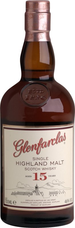 Glenfarclas Single Malt Whisky 15 Years 46% EW 6 x 70cl