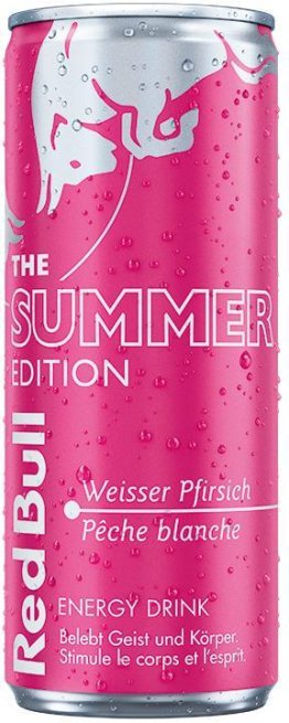 Red Bull The Summer Edition 2025 - Weisser Pfirsich Dose EW 24 x 25cl