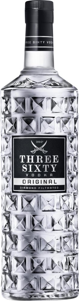 Three Sixty Vodka 37.5% EW 2 x 300cl