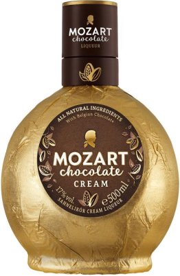 Mozart Chocolate Cream Gold Liqueur 17% EW 6 x 50cl